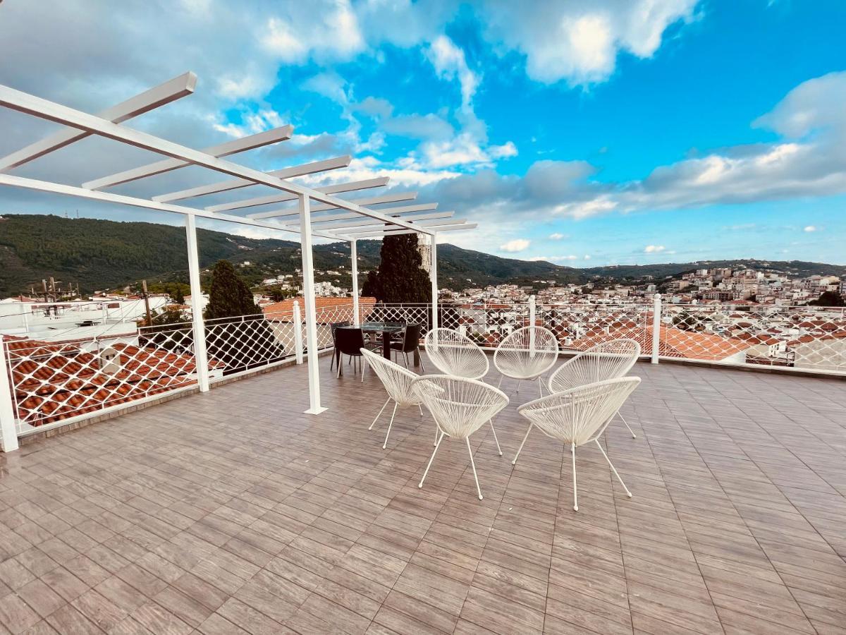 העיירה סקיאתוס Mare Gaia Apartments מראה חיצוני תמונה