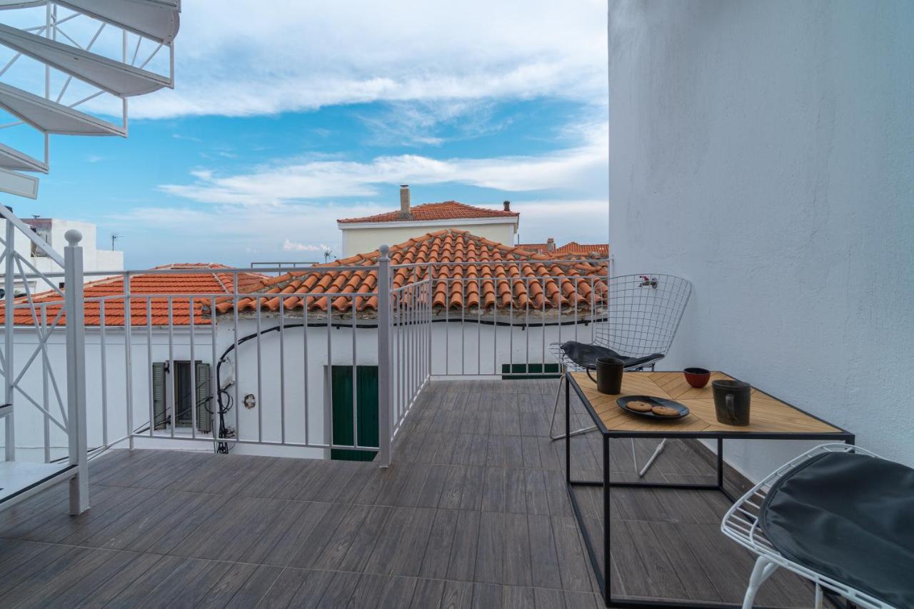 העיירה סקיאתוס Mare Gaia Apartments מראה חיצוני תמונה
